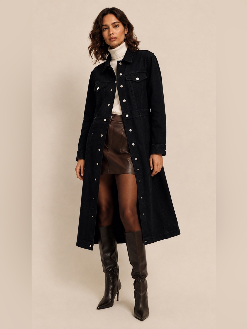 NWOT Reformation Collection Mesquite Denim Trench Preppy Granola Business Casual
